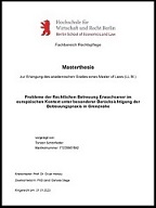 Masterthesis